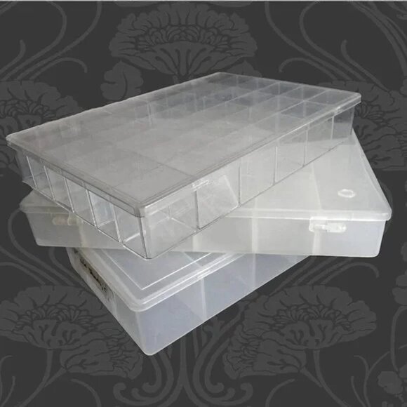 Craft Organizers for Jewelry Stones, Buttons, Beads, Crafting Bundle of SEVEN - Picture 7 of 13